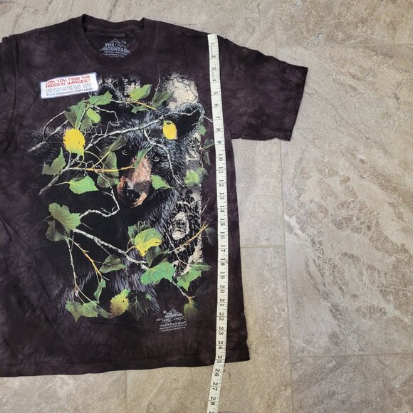 The Mountain Bears Rocky Outcrop Grizzly Black Bear Forest Cotton T-Shirt small - Picture 6 of 6